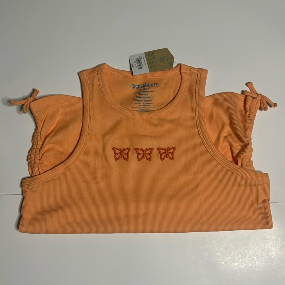Thereabouts Girls Sleeveless Tee Shirt
